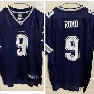 Dallas Cowboys Tony Romo #9 NFL Authentic Reebok Jersey Youth XL 18-20